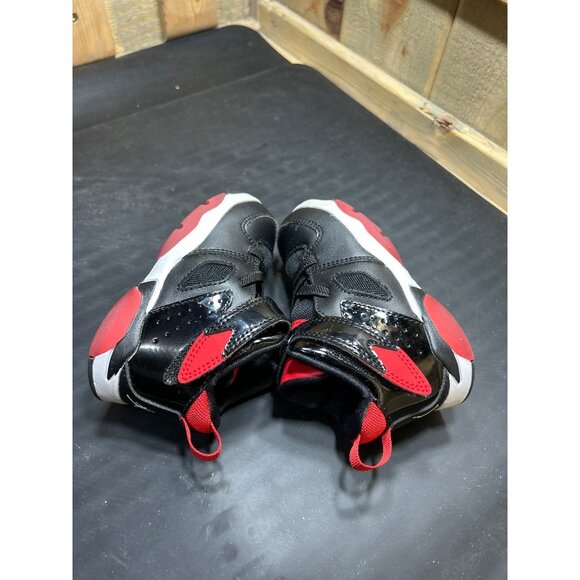 Nike Jordan Toddler Basketball Shoes DM1687-006 Black/Red Size 6C - Picture 9 of 10